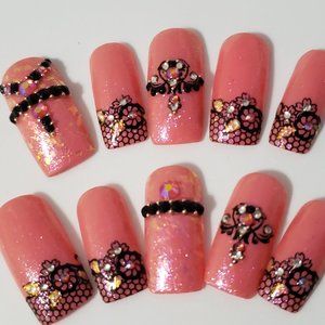 Long Square press on nails